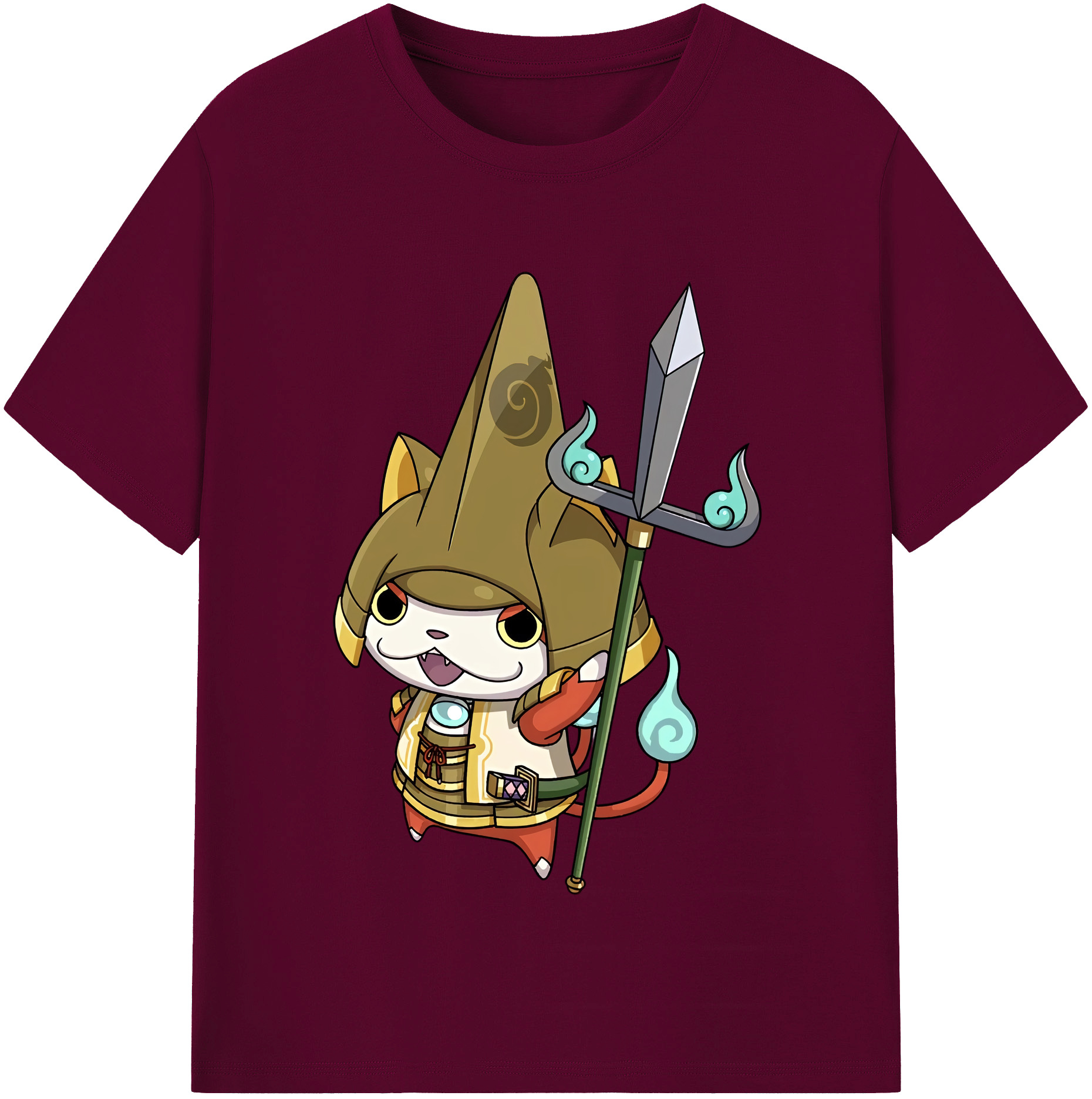 （画像用） 妖怪ウォッチ Yo-kai Watch レディースカジュアルプリントTシャツ（綿100％）